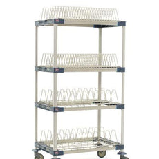 Laboratory Glassware Drying Rack, 72 Place, Removable Pegs, High Impact  Polystyrene