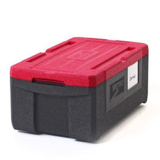 Mightylite ML180 Insulated Top-Load Food Carrier, Red/Black