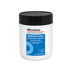 MicroCare MultiTask Surface Electronics Cleaner- MultiClean™ Presaturated Wipes, 100 5x8 in. Wipes - MCC-MLCW