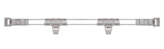 Metro MQL36-2S Stackable Shelf Ledge (Back) for MetroMax Q Industrial Plastic Shelving, 36" L x 2" H