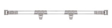 Metro MQL42-2S Stackable Shelf Ledge (Back) for MetroMax Q Industrial Plastic Shelving, 42" L x 2" H