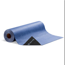 Pig Grippy Absorbent Mat, Blue 10-5ftx32in Roll - MAT3205-BL