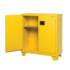 Pig Flam Sfty Cabinet, Yellow 22-Gal Each - CAB718-YW