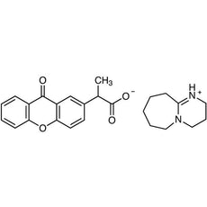 2-(9-Oxoxanthen-2-yl)propionic Acid 1,8-Diazabicyclo[5.4.0]undec-7-ene Salt, 1G - O0448-1G