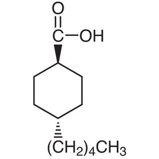 trans-4-Pentylcyclohexanecarboxylic Acid, 25G - P0944-25G