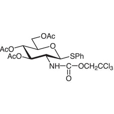 Phenyl 3,4,6-Tri-O-acetyl-2-deoxy-1-thio-2-(2,2,2-trichloroethoxyformamido)-beta-D-glucopyranoside, 5G - P1866-5G