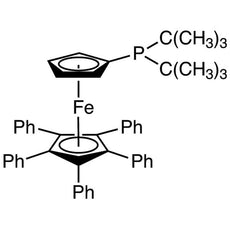 1,2,3,4,5-Pentaphenyl-1'-(di-tert-butylphosphino)ferrocene, 100MG - P2297-100MG