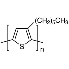 Poly(3-hexylthiophene-2,5-diyl)(regioregular)[for organic electronics], 100MG - P2513-100MG