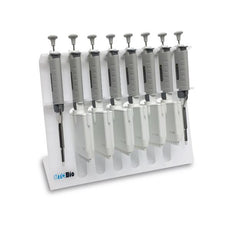 SureStand XL- MultiChannel Capable Pipette Rack- for 8 pipettes up to six MultiChannels- acrylic-P4408