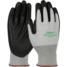 Seamless Knit Nylon/Carbon Fiber with Nitrile Foam Grip, Gray, 2X-Large - PDWS-2X