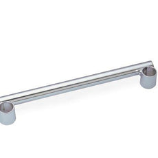 Metro PH24NS Push Handle for 24" Wide Super Erecta Industrial Wire Shelving, Stainless Steel