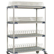 Laboratory Glassware Drying Rack, 72 Place, Removable Pegs, High Impact  Polystyrene