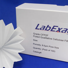 Fluted Grade CFP2 filter paper, 15.0cm dia, 100/pk Qualitative - CFP2F-150