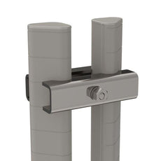 Metro SAPCLAMPX Stainless Steel Post Clamp for MetroMax Style Seismic Shelving