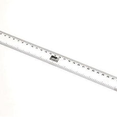 Clear Plastic Ruler, 6" - SCALE6