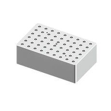 Block, used for 0.2mL tubes, 54 holes, 15 x 9.5 x 5cm - 18900218