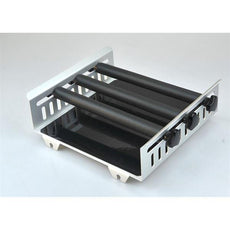 Universal Platform with 3 horizontally adjustable clamping bars, for use with various flasks/vessels - 18900025