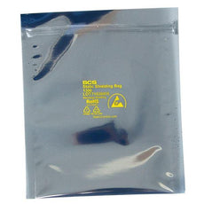 SCS Static Shield Bag, 1300 Series Metal-In Zip, High Puncture, 20x4, 100ea - 1300Z204