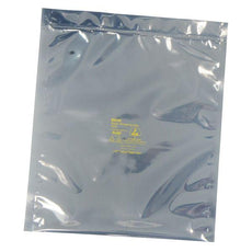 SCS Static Shield Bag, 1910 Series Metal-In Zip, 11x15, 100 Ea - 1911115