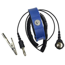 SCS Wrist Strap Set, Blue, 4mm Connection - 4650