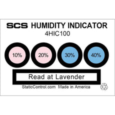 SCS Humidity Card, 4-Spot, 100/Can 100/Can - 4HIC100