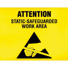 SCS Esd Awareness Sign, Rs-471 8.5in X 11in - ESDSIGN8.5X11