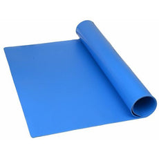 SCS Mat Roll, Quality 1-Layer Vinyl, Blue, 0.096"X36"X50' - TM36600L1BL