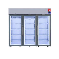 Yamato SLR2001TG Laboratory Refrigerator 2 C To 8 C, 72 Cu.Ft., Three Glass Doors, Cycle Defrost, 115v
