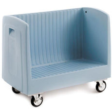 Metro SSD16 Single-Sided Side-Load Polymer Dish/Tray Cart