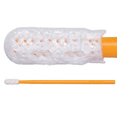 Texwipe Small Flat Paddle Polyester Honeycomb Swab, 69.5mm, 2500 swabs/Cs - TX802