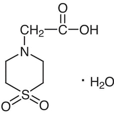 Thiomorpholinoacetic Acid 1',1'-DioxideMonohydrate, 25G - T2050-25G