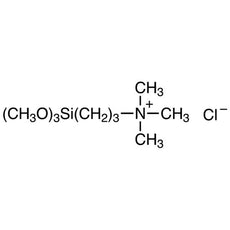 Trimethyl[3-(trimethoxysilyl)propyl]ammonium Chloride(ca. 50% in Methanol), 10G - T2796-10G