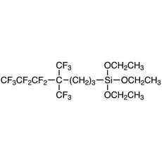 Triethoxy[5,5,6,6,7,7,7-heptafluoro-4,4-bis(trifluoromethyl)heptyl]silane, 1G - T3246-1G