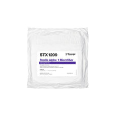 TexWipe Sterile Alpha 1 Microfiber 9" x 9" Dry, Sealed edge, 500 wipers/Cs - STX1209