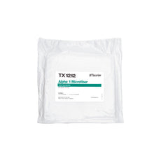 TexWipe Alpha 1 Microfiber 12" x 12" Dry, Sealed edge, 1000 wipers/Cs - TX1212