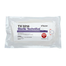 TexWipe Sterile TechniSat 9" x 11" pre-wetted TechniCloth wipers, 1000 wipers/Cs - TX3214