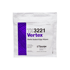 TexWipe Sterile VERTEX Dry Wiper 11" x 11" Sealed edge, 500 wipers/Cs - TX3221