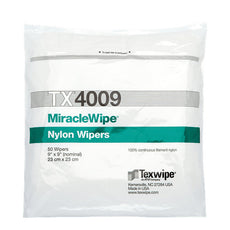 TexWipe MiracleWipe?9" x 9" nylon wipers, 1200 wipers/Cs - TX4009
