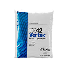 TexWipe VERTEX High Sorption Dry Wiper 12" x 12" Laser-Sealed edge, 1000 wipers/Cs - TX42