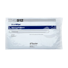 TexWipe BlueWipe 12" x 12" cellulose/polyester-blend, C-Folded, 500 wipers/Cs - TX512