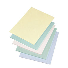 TexWipe TexWrite 18 Loose Sheets, BLUE 8? x 11" 18 lb. blue paper stock, unlined, 2500 sheets/Cs - TX5862