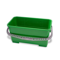 TexWipe AlphaMop Polypropylene Rectangular Bucket - GREEN 6 gallons, 1 bucket/Cs - TX7062