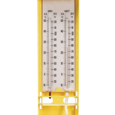 Wall Thermometer, Wet & Dry Bulb - THWD01