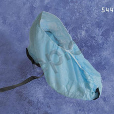 Tians Shoe Cover, A/S Polypro W/Cond. Strip, Blue, LRG, 300/Cs - 544673-L