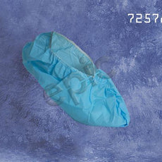 Tians Shoe Cover, Antistat PE, Seamless, Blue, XLG, 300/Cs - 725783-XL