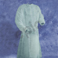 Tians Isolation Gown, Polypro, EW, Blue, Universal, 50/Cs - 813781-XL