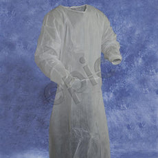 Tians Isolation Gown, Pe Coated, Kw, White, Universal, 30/Cs - 814874-XL
