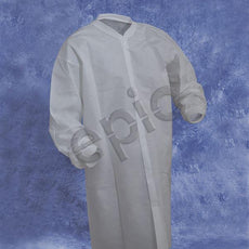 Tians Lab Coat, SMS, KW, KC, No Pockets, White, XLG, 30/Cs - 864895NP-XL
