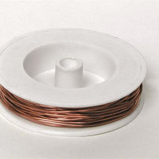 Soft Bare Copper Wire, 22-Ga, 4-Oz Spool - WBC022 - 4oz