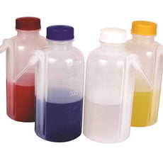 Wash Bottles, Unitary, Color Caps, 500ml - WBSET4